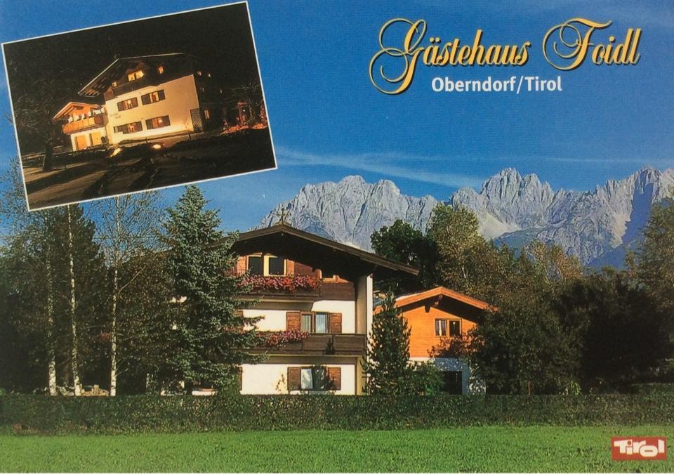 BED&BREAKFAST Pension Foidl Oberndorf in Tirol Exterior foto